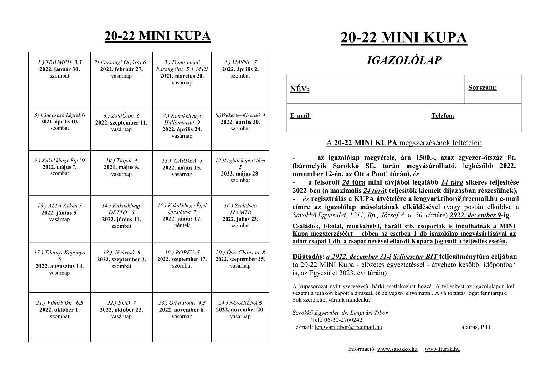20-22 MINI KUPA  - Letöltés (PDF)